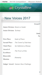 Mobile Screenshot of newvoicesyoungwriters.com